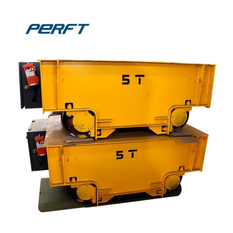 Battery Operated 100T Heavy Duty Transfer Cart For Auto 